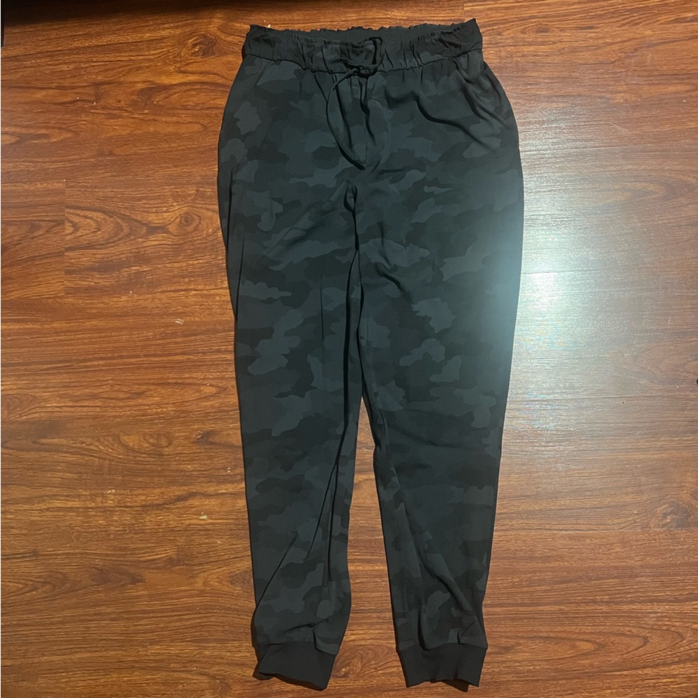 Lululemon Keep Moving Pants Camo Gray Pants